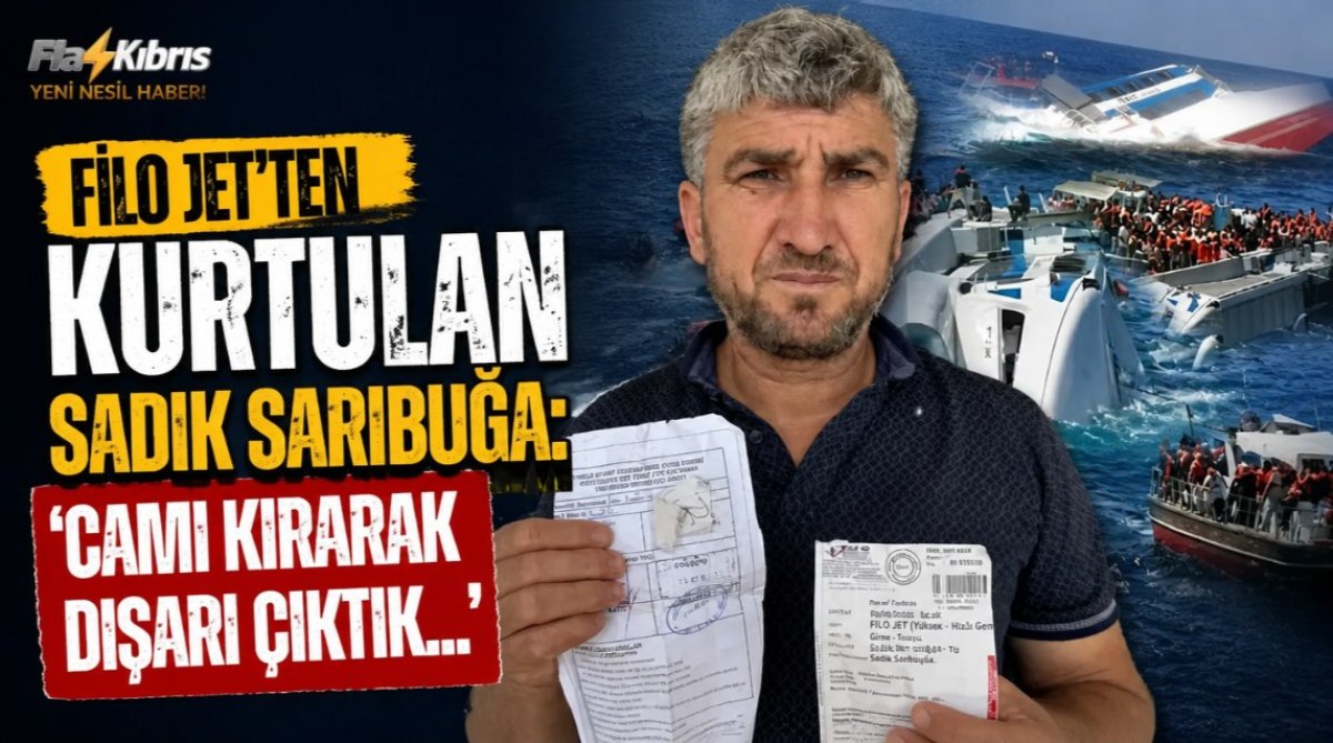 Filo Jet’ten kurtulan Sadık Sarıbuğa: Camı kırarak dışarı çıktık