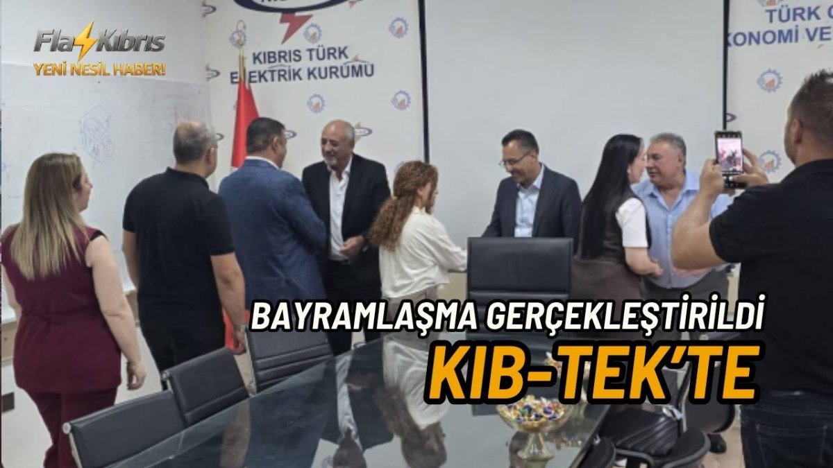 KIB-TEK’te bayramlaşma gerçekleştirildi