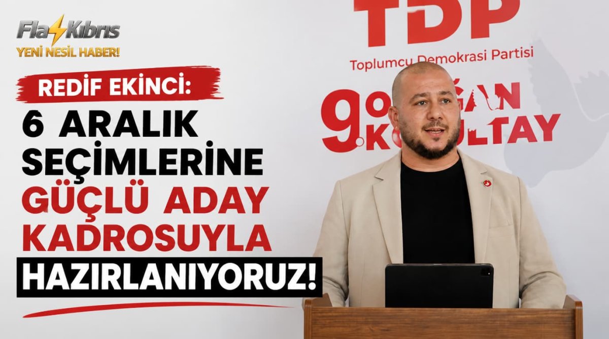 Redif Ekinci: 6 Aralık seçimlerine güçlü aday kadrosuyla hazırlanıyoruz