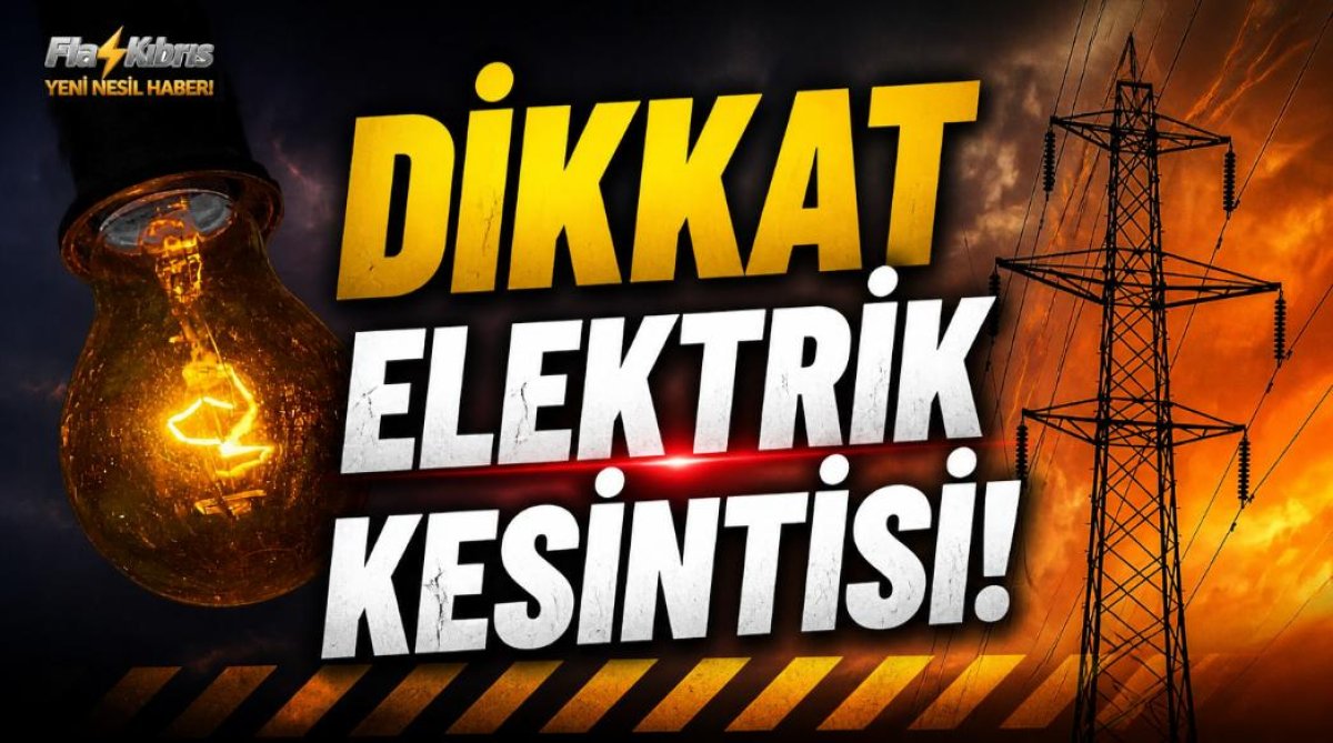 Bugün 6 saatlik elektrik kesintisi…