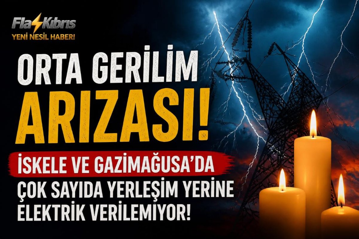 Orta gerilim arızası..Bazı bölgelere elektrik verilemiyor