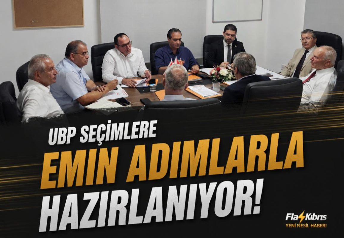 UBP: Seçimlere emin adımlarla hazırlanıyoruz