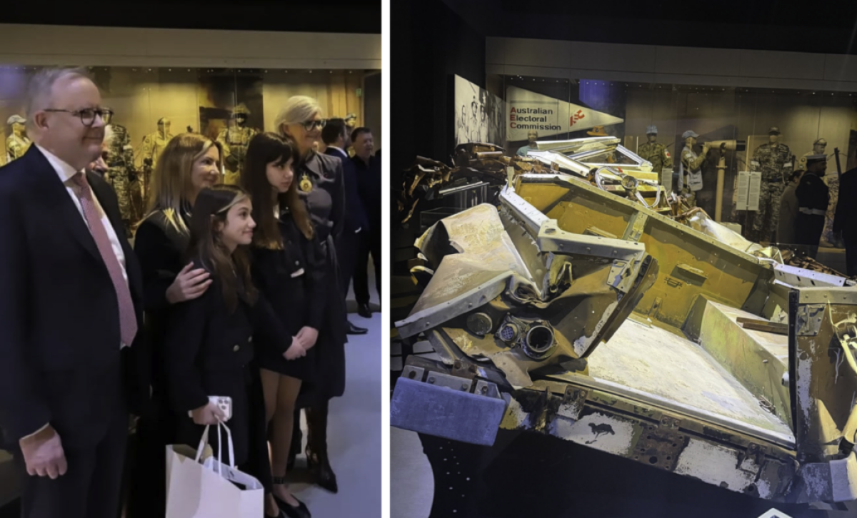 Lefke’den Avusturalya’ya Taşınan Land Rover Enkazı Sergilenmeye Başlandı