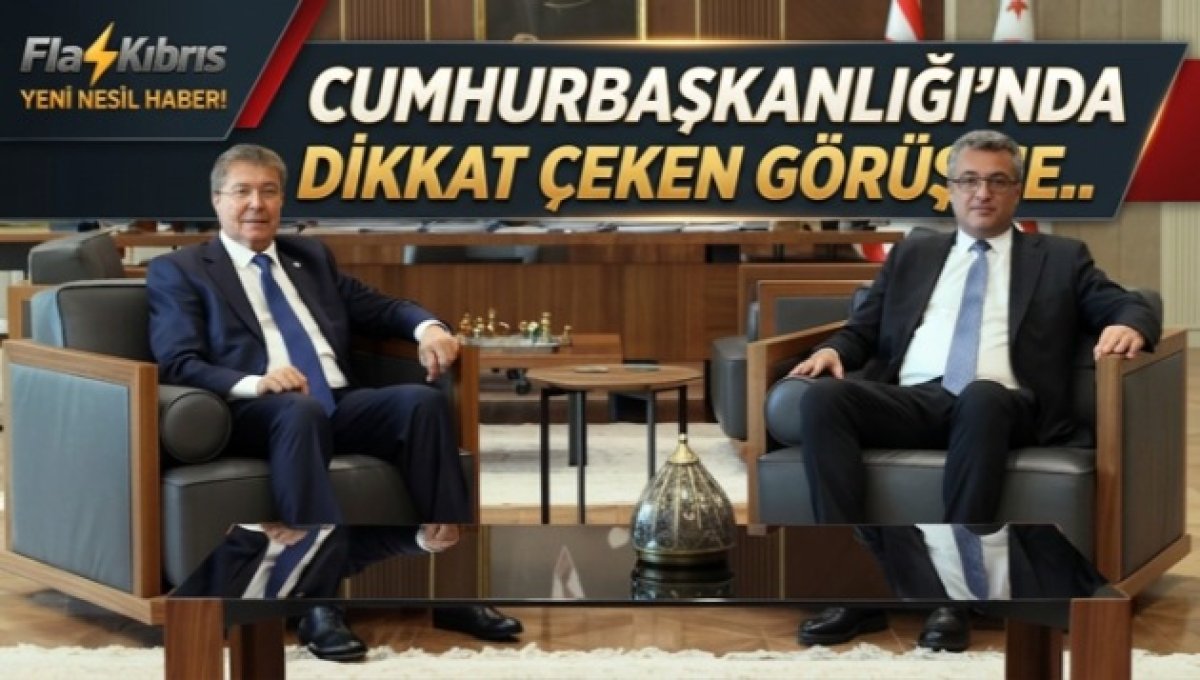 Cumhurbaşkanı Erhürman, Başbakan Üstel’i kabul etti: Güncel konular ele alındı