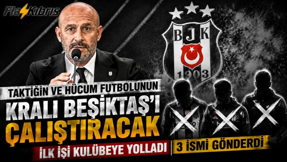 Beşiktaş'ta Vincenzo Italiano kararını verdi: Üç ismi kampa dahi almayacak