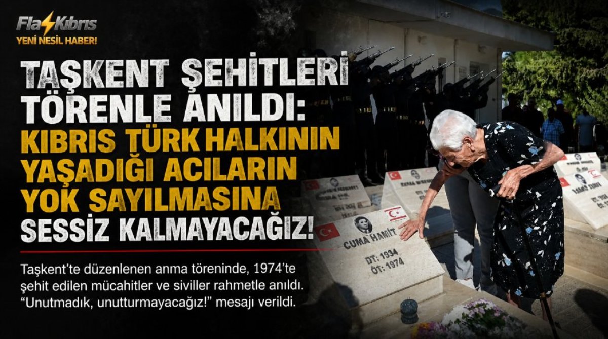 Taşkent Şehitleri törenle anıldı