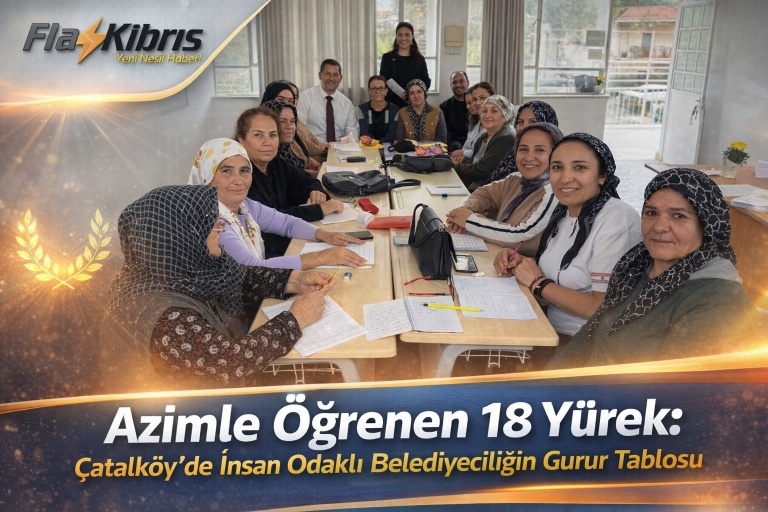 Çatalköy-Esentepe Belediyesi’nden Sosyal Belediyecilik Dersi: Okuryazarlık Kursunda Büyük Başarı