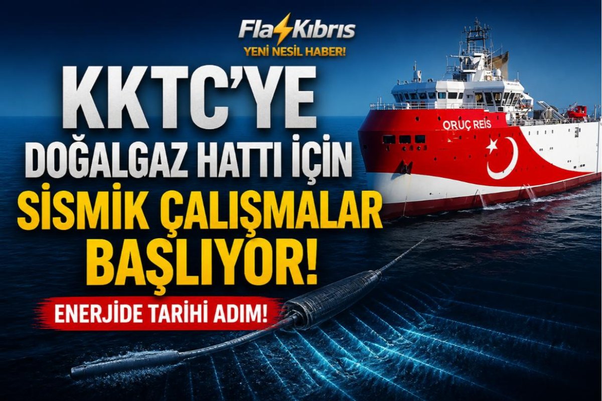 Türkiye Kıbrıs'a doğalgaz hattı için Akdeniz'de Navtex duyurdu