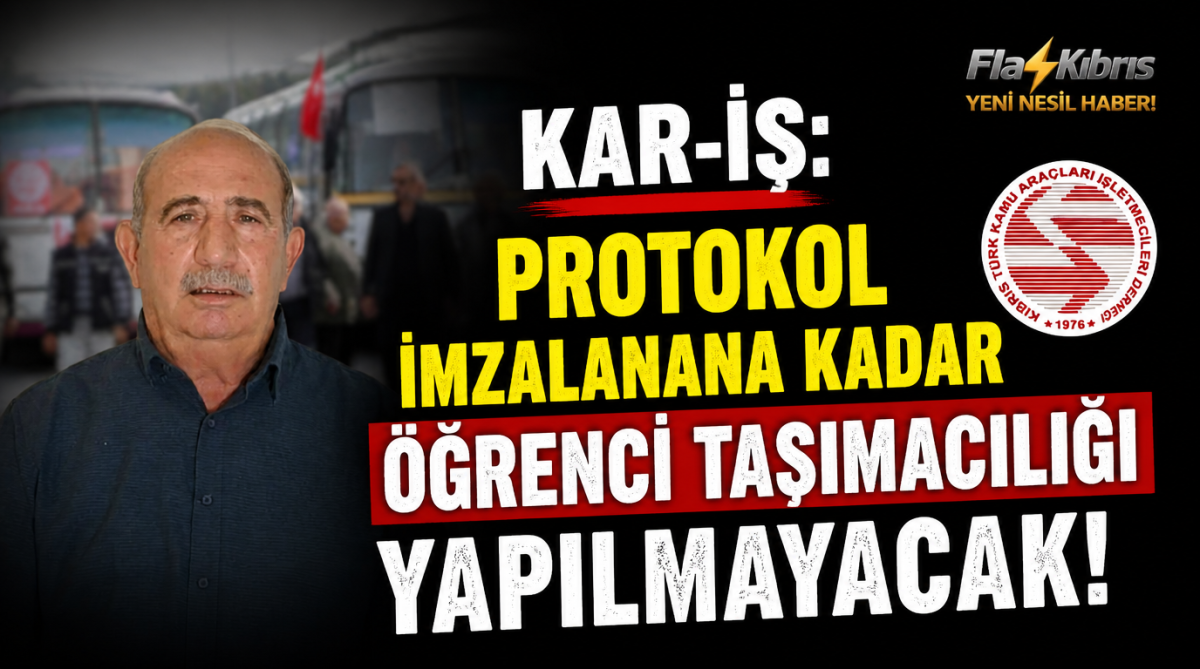 Kar-İş: Protokol imzalanana kadar öğrenci taşımacılığı yapılmayacak