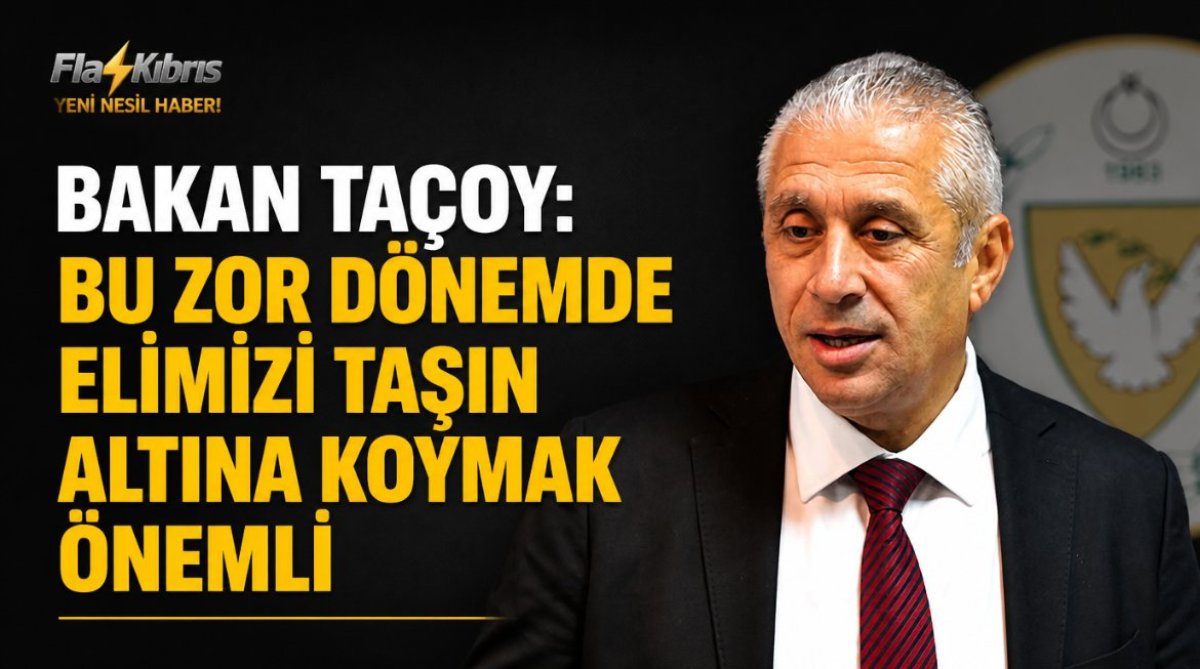 Taçoy: “Sorunları da çözümleri de biliyoruz”