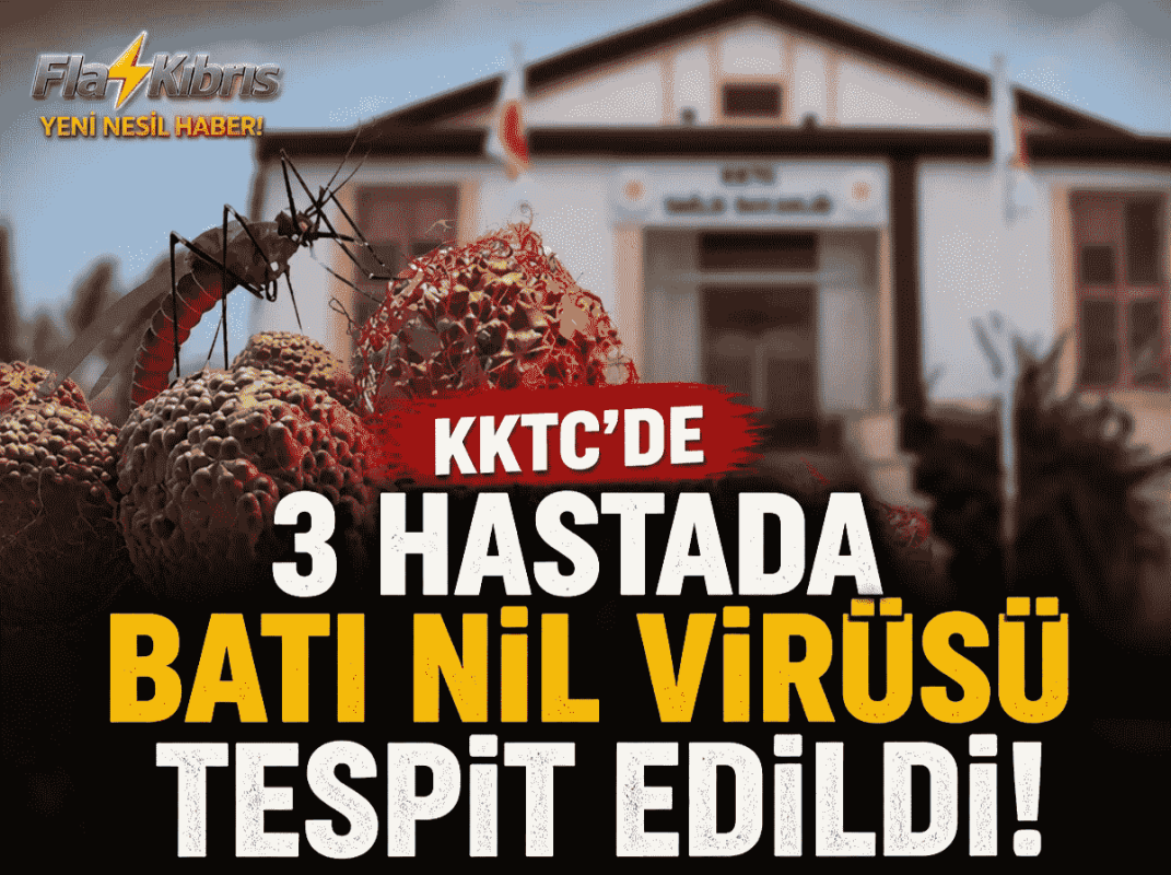 KKTC’de 3 hastada Batı Nil virüsü tespit edildi!