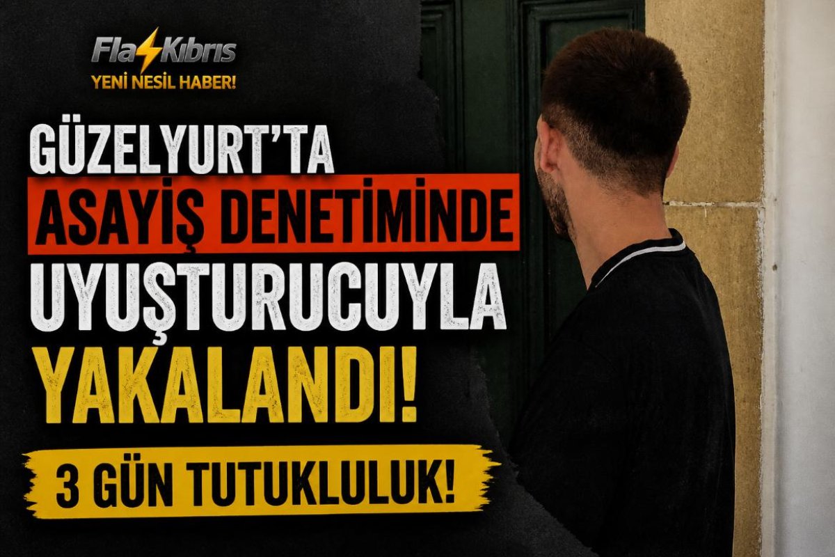 Trafik denetiminde uyuşturucuyla yakalandı