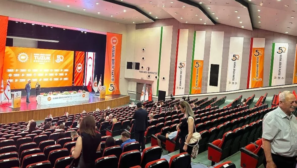 UBP Tüzük Kurultayı bugün yapılıyor