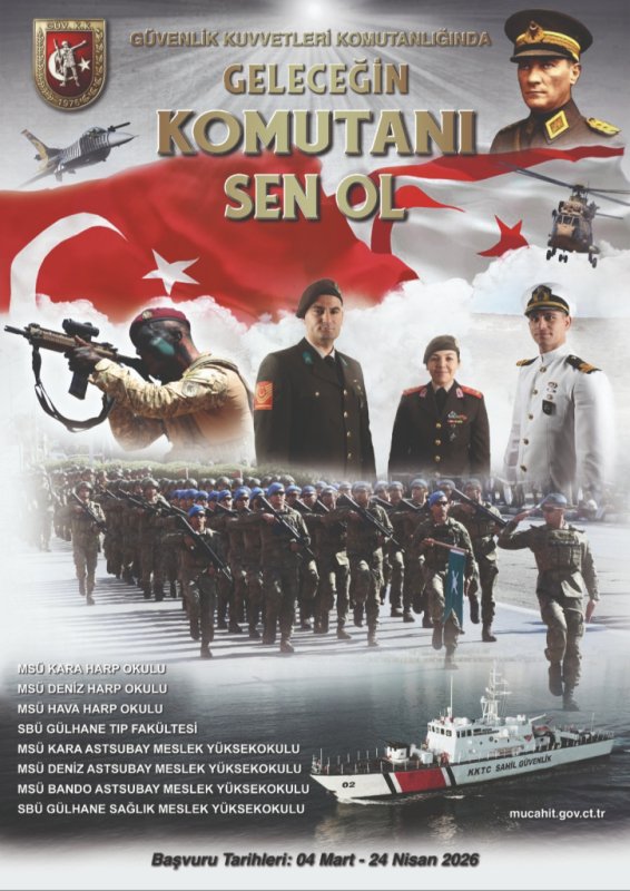 GKK’dan askeri öğrenci başvuru duyurusu: Başvurular, 24 Nisan’a kadar yapılabilecek