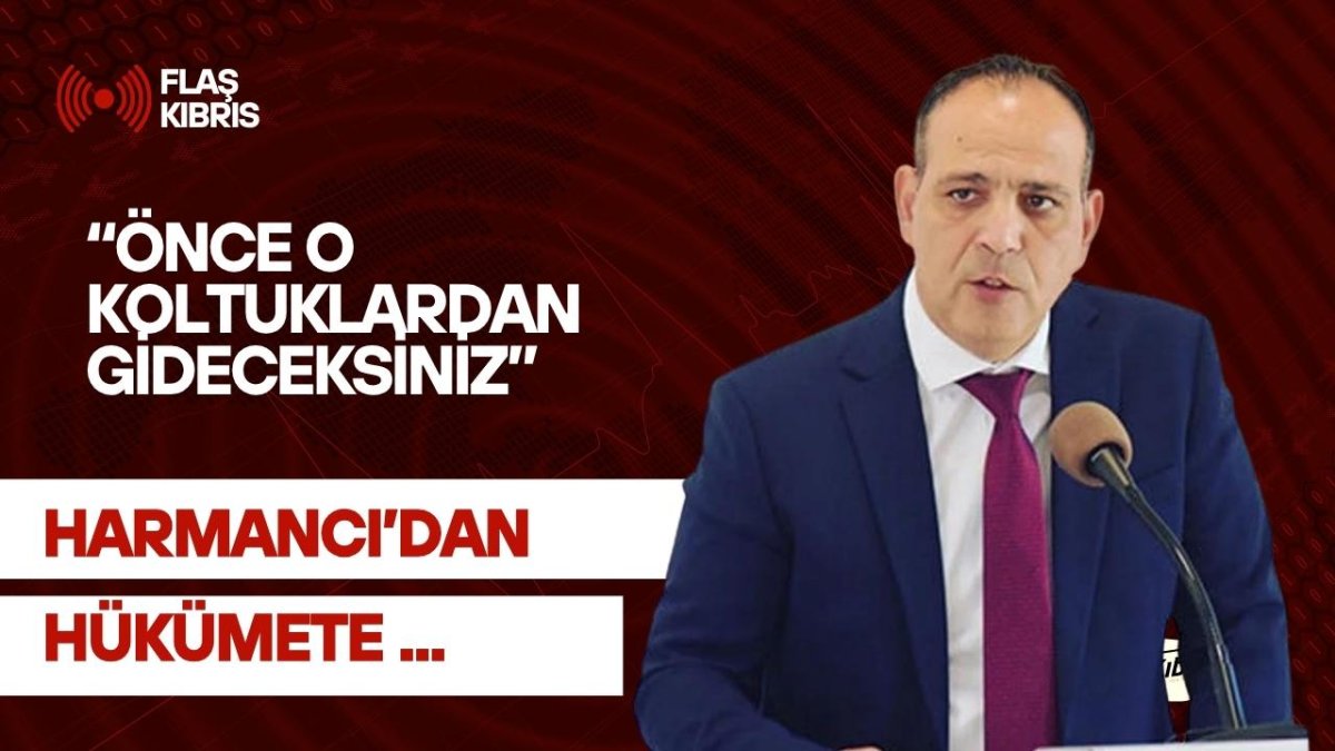 Harmancı: “Önce o koltuklardan gideceksiniz”