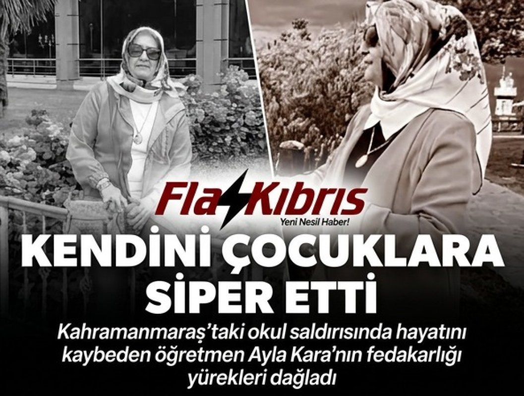Okul saldırısında hayatını kaybeden öğretmen Ayla Kara'nın fedakarlığı yürekleri dağladı: Kendini çocuklara siper etti...