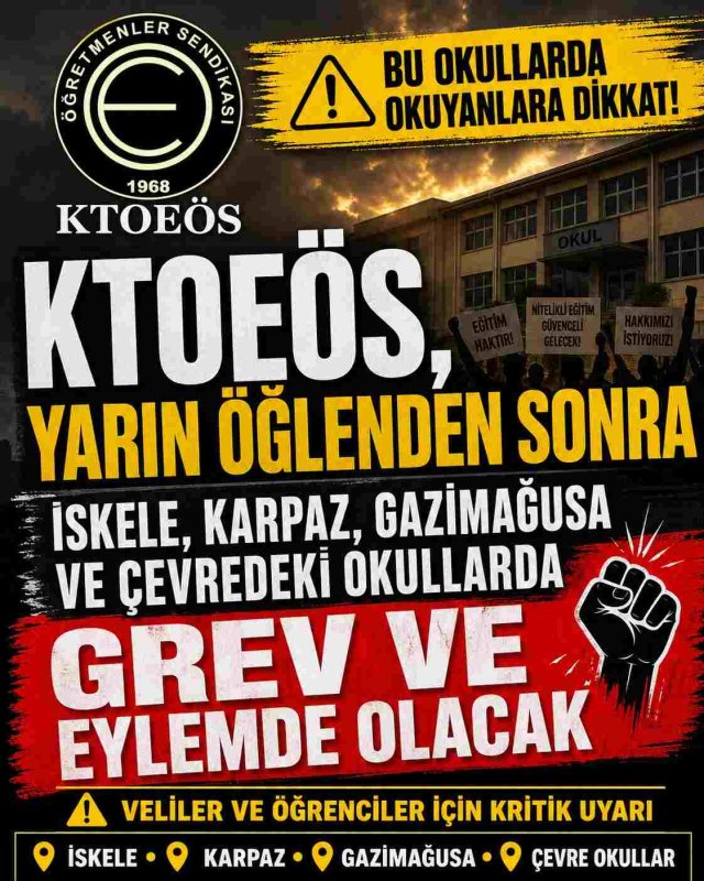 Tam gün eğitime karşı kısmı grev