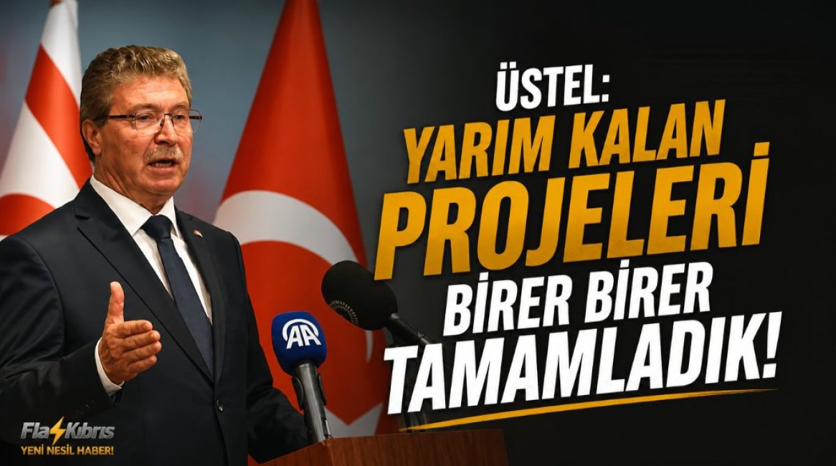 Ünal Üstel: Yarım kalan projeleri birer birer bitirdik