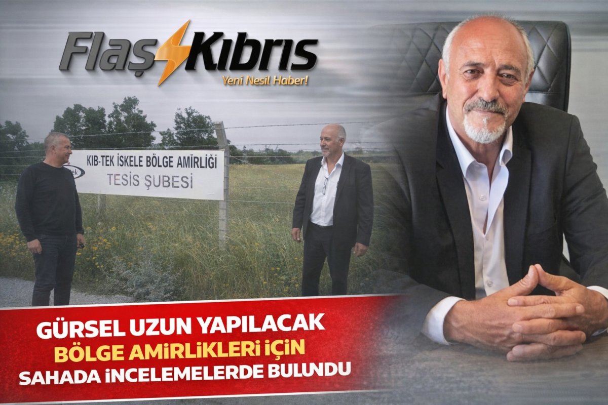 Gürsel Uzun, sahada incelemelerde bulundu