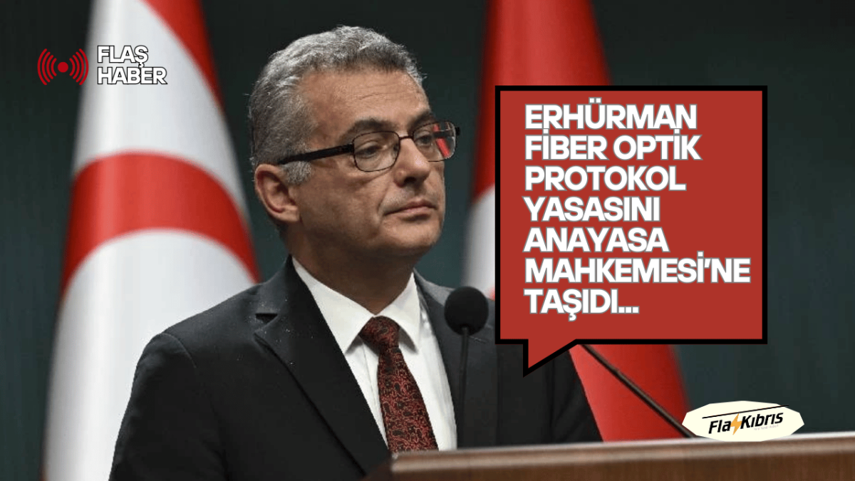 Erhürman, fiber optik protokol yasasını Anayasa Mahkemesi’ne taşıdı