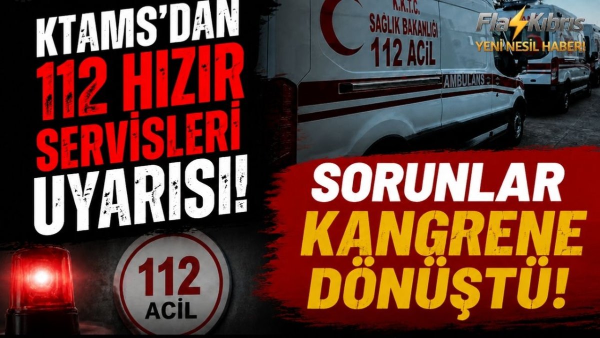 KTAMS'dan 112 Hızır Servisleri uyarısı: "Sorunlar kangrene dönüştü"