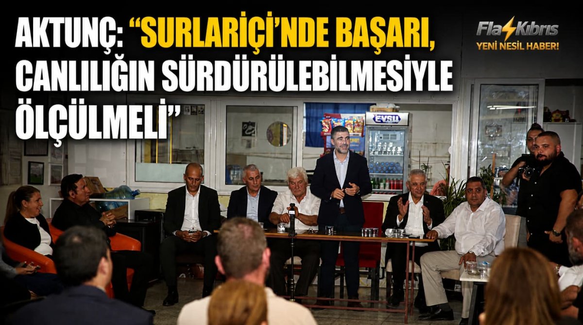 Aktunç: “Surlariçi’nde başarı, canlılığın sürdürülebilmesiyle ölçülmeli”