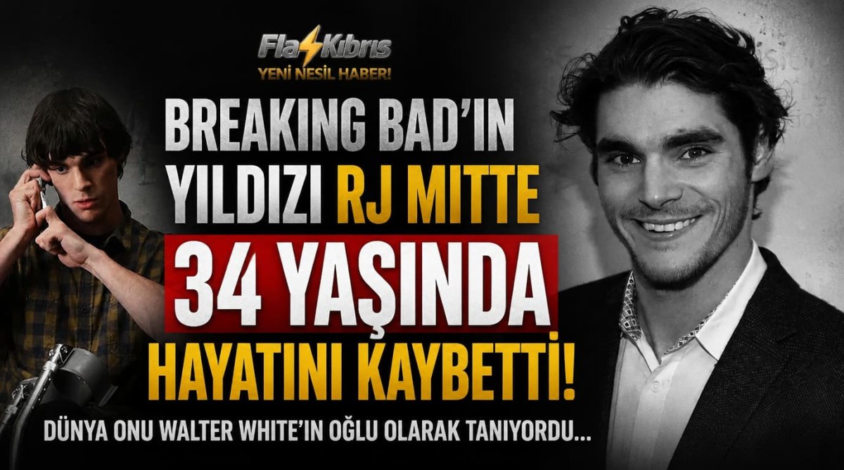 Breaking Bad dizisinin yıldızı RJ Mitte 34 yaşında hayatını kaybetti