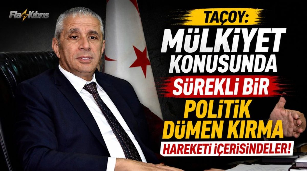Taçoy: Mülkiyette tek adres TMK