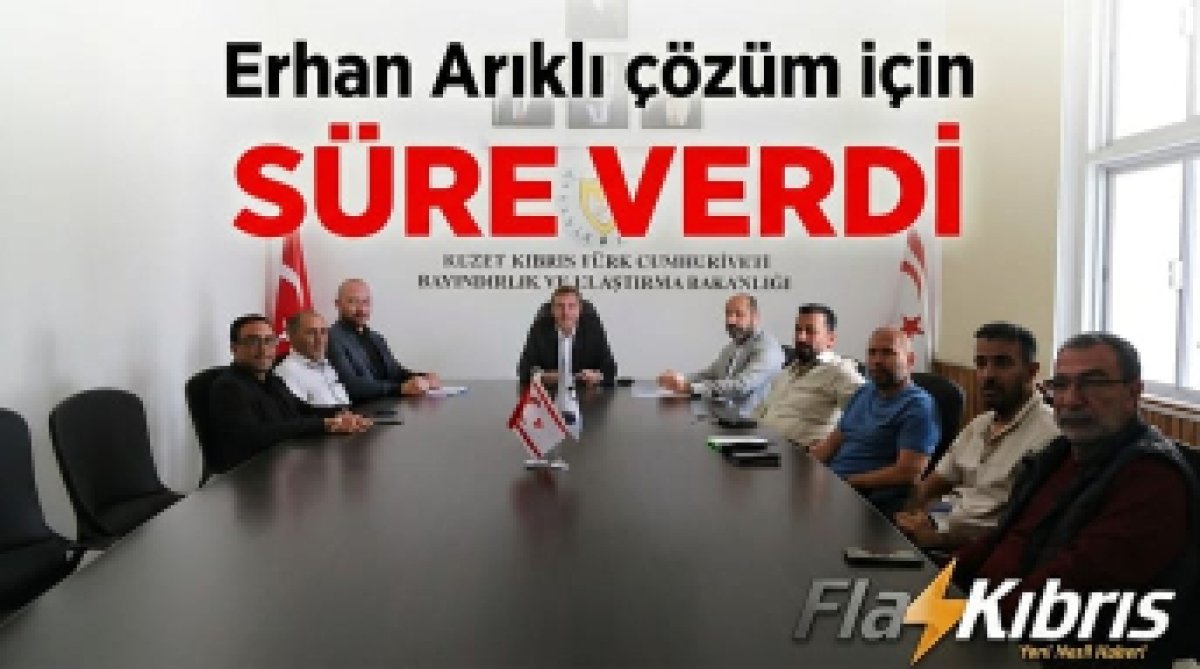 Taksicilerin sorunları masada...