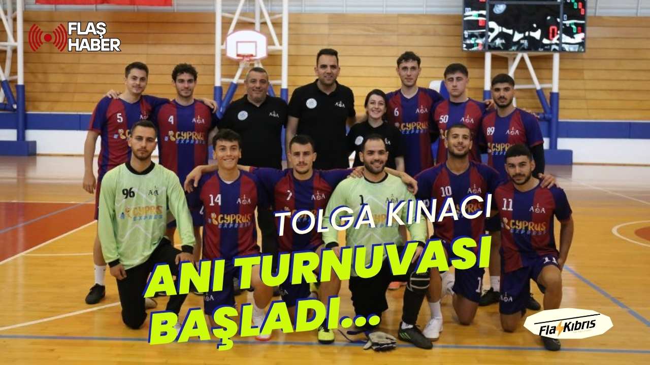 Tolga Kınacı Futsal Şampiyonası başladı