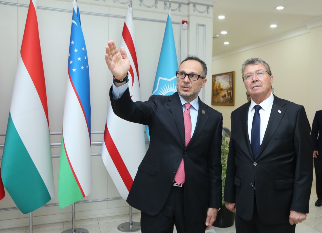 Başbakan Ünal Üstel, Türkpa Genel Sekreteri Ramil Hasan İle Bir Araya Geldi