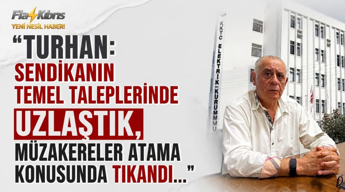 Turhan: Sendikanın temel taleplerinde uzlaştık, müzakereler atama konusunda tıkandı