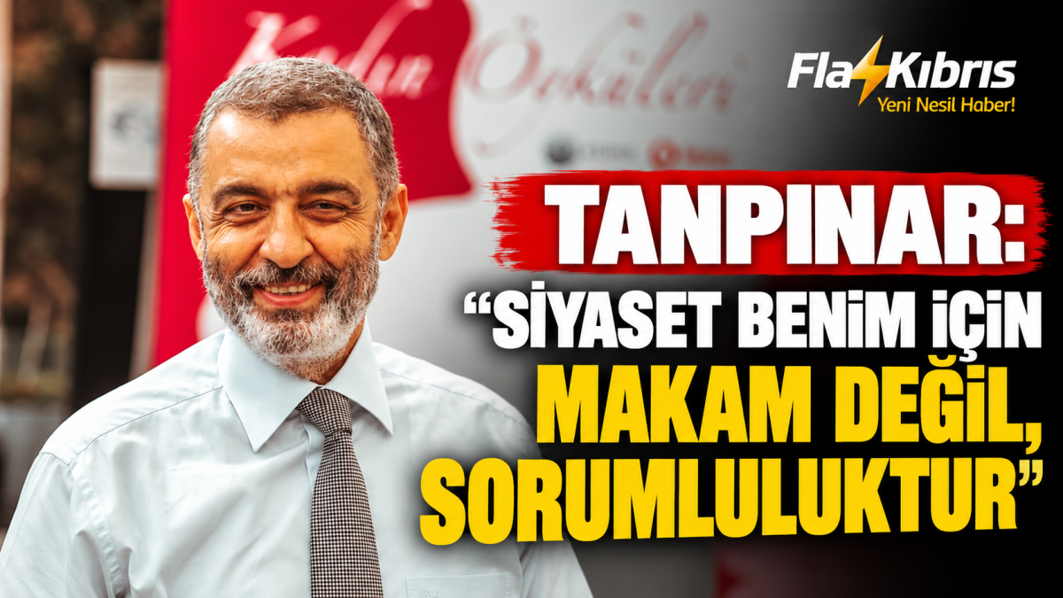 Tanpınar, milletvekili adaylığına ilişkin hedeflerini ve siyasete bakış açısını kamuoyuyla paylaştı