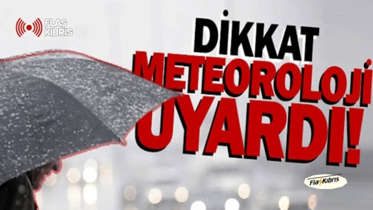 Meteoroloji uyardı: "Fırtına ve yağış etkili olacak"