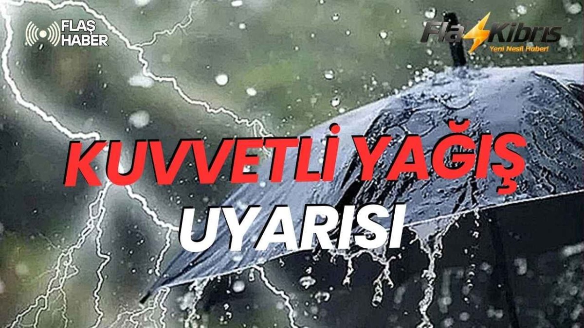 Kuvvetli Yağış Uyarısı: Saat Verildi, Risklere Dikkat