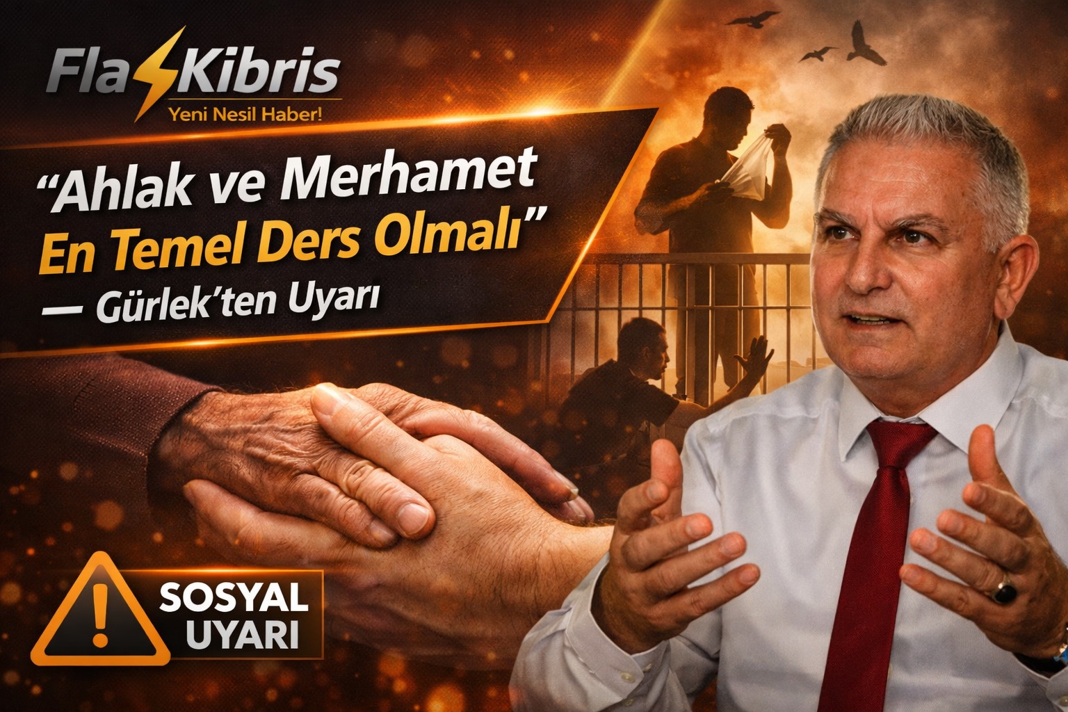  Gürlek, Türkiye’de yaşanan saldırılar nedeniyle mesaj yayımladı