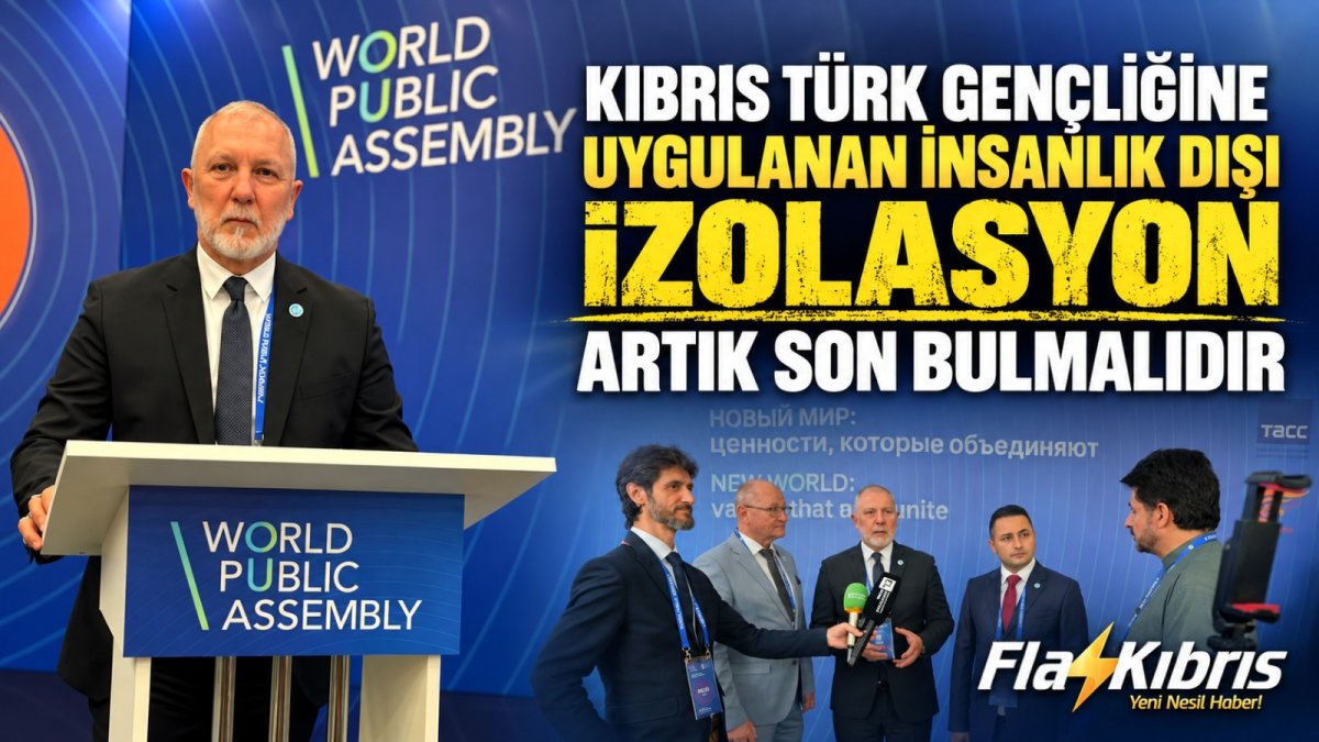 Kıbrıs Türk Gençliğinin Sesini Moskova’da Dünyaya Duyurdu