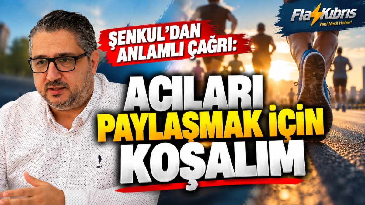 Şenkul’dan Girne Yarı Maratonu’na katılım çağrısı