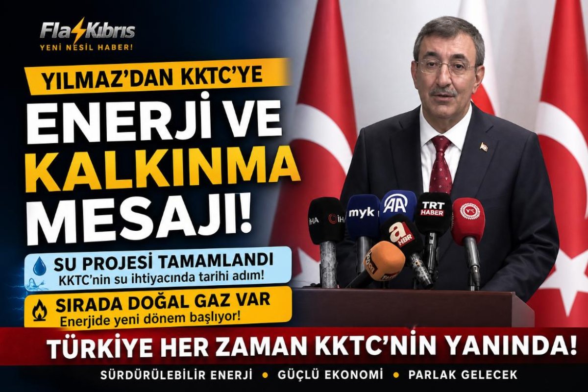 Yılmaz'dan KKTC'ye Güçlü Destek Mesajı: Enerjide Somut Adımlar Başlıyor