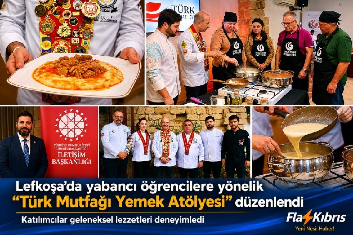 “Türk Mutfağı Yemek Atölyesi” düzenlendi...