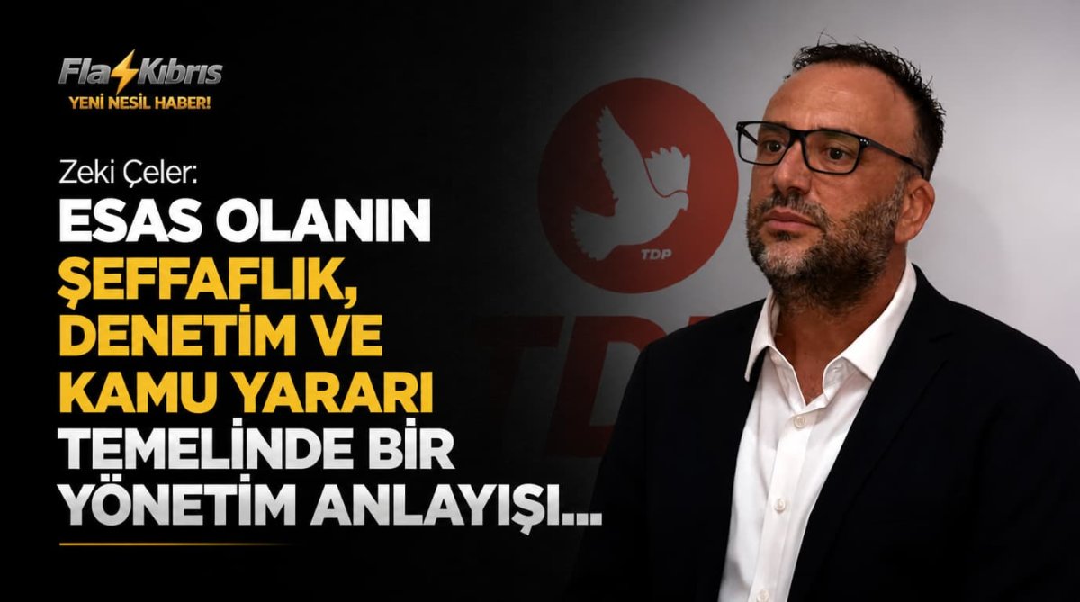 Zeki Çeler: Esas olanın şeffaflık, denetim ve kamu yararı temelinde bir yönetim anlayışı