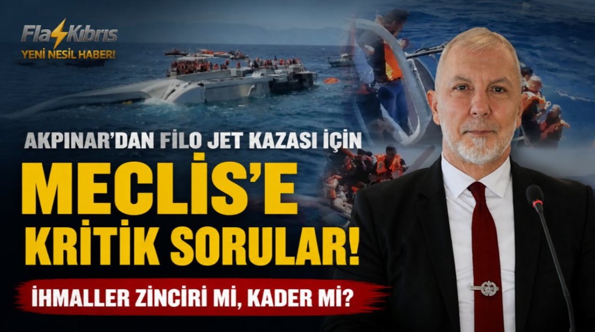 Akpınar, gemi kazasıyla ilgili Meclis Başkanlığı’na yazılı soru sundu