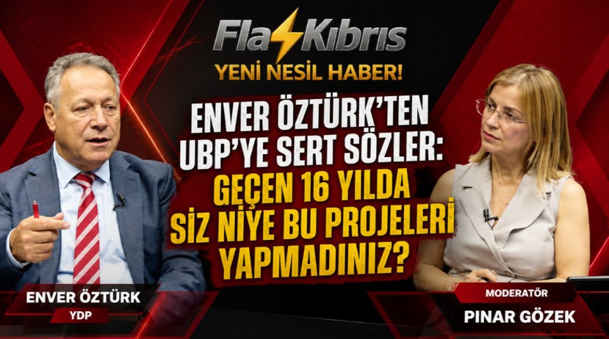 Öztürk’ten UBP’ye sert suçlamalar