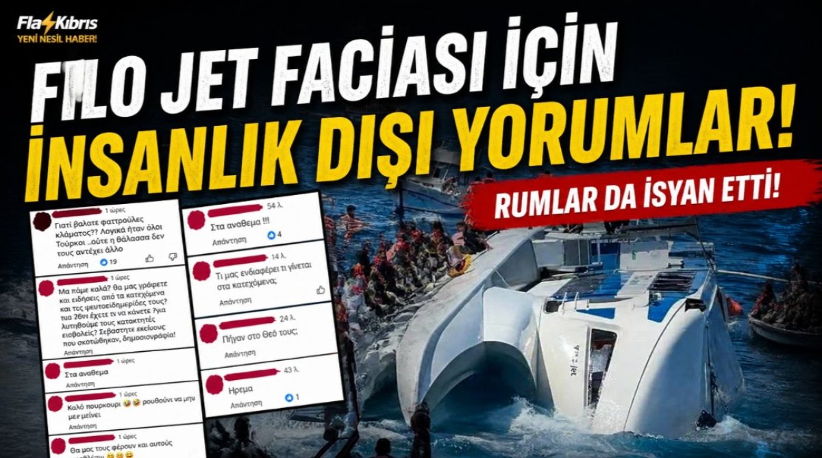 Filo Jet faciası için insanlık dışı yorumlar... Rumlar da isyan etti