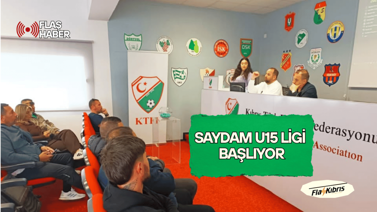 Saydam U15 Ligi başlıyor