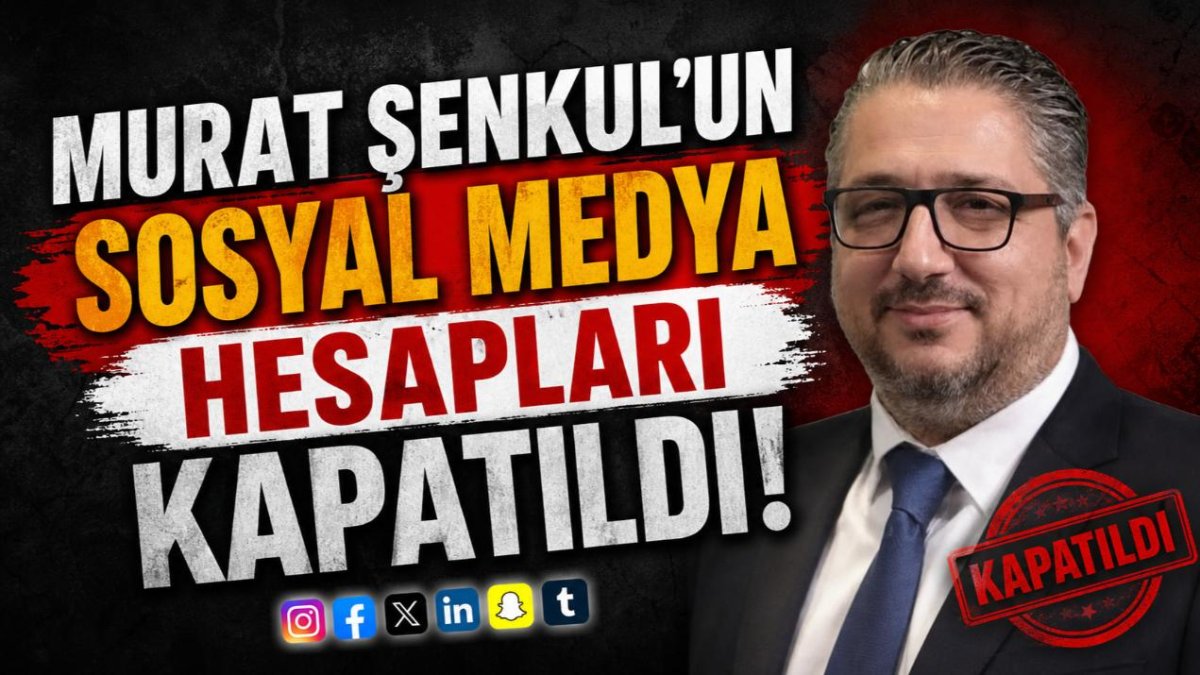 Murat Şenkul'un, WhatsApp, Facebook ve Instagram hesapları erişime kapatıldı