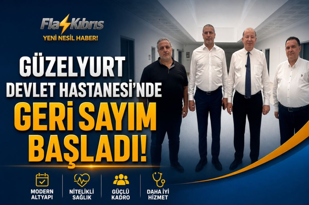 Hakan Dinçyürek: Yeni Güzelyurt Devlet Hastanesi tamamlanmak üzere