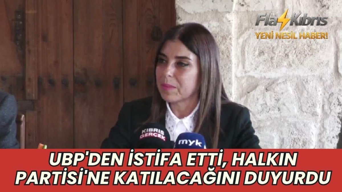 Altuğra UBP’den istifa etti, Halkın Partisi'ne katılacağını duyurdu