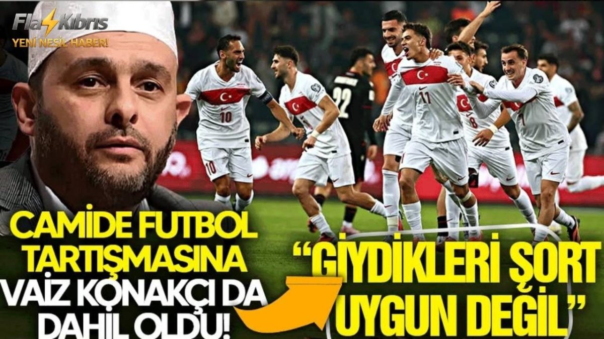 Hendek'te camide futbol tartışmasına Vaiz Konakçı da dahil oldu! 