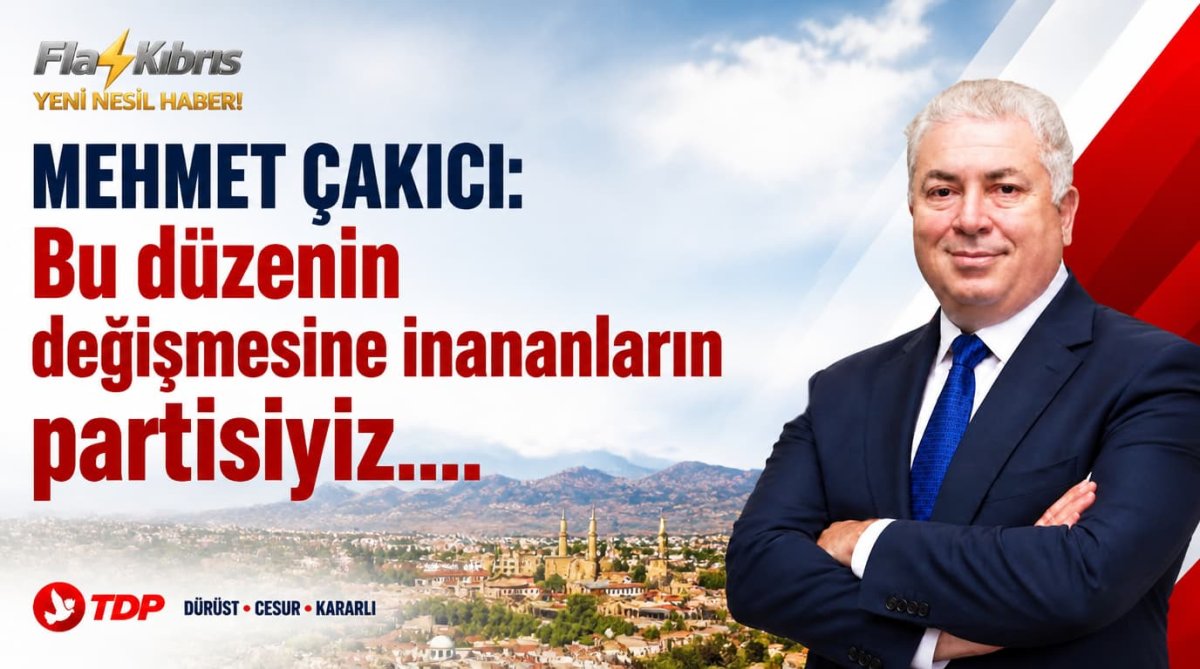 Mehmet Çakıcı: Bu düzenin değişmesine inananların partisiyiz